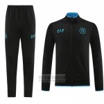 Chandal de Chaqueta del Napoli 2023-2024 Negro