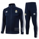 Chandal de Chaqueta del Real Madrid 2024-2025 Azul