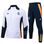 Chandal de Chaqueta del Real Madrid 2024-2025 Blanco