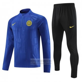 Chandal de Sudadera del Inter Milan 2023-2024 Azul