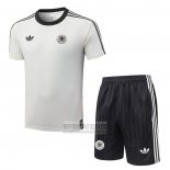 Chandal del Alemania Manga Corta 2026-2027 Crema - Pantalon Corto
