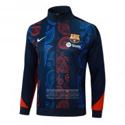 Chaqueta del Barcelona 2024-2025 Rojo y Azul
