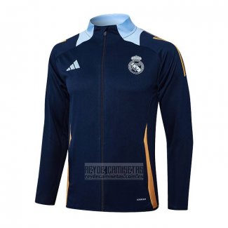 Chaqueta del Real Madrid 2024-2025 Azul Oscuro