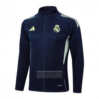 Chaqueta del Real Madrid 2025-2026 Azul Oscuro