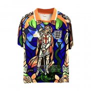 Tailandia Camiseta De Futbol Inglaterra Special 2026 Azul Naranja