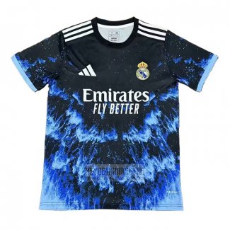 Tailandia Camiseta De Futbol Real Madrid Special 2024-2025 Negro Azul