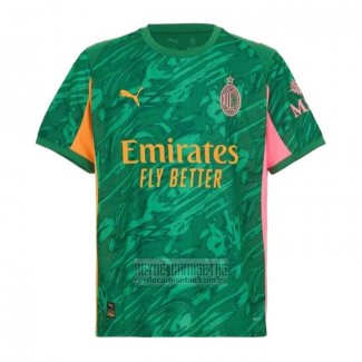 Camiseta De Futbol AC Milan Portero 2025-2026 Verde