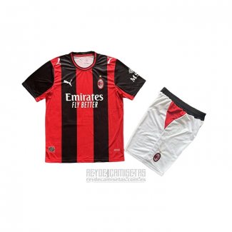 Camiseta De Futbol AC Milan Primera Nino 2026-2027