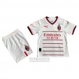 Camiseta De Futbol AC Milan Segunda Nino 2022-2023