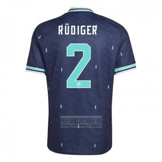 Camiseta De Futbol Alemania Jugador Antonio Rudiger Segunda 2026