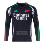 Camiseta De Futbol Arsenal Segunda Manga Larga 2024-2025