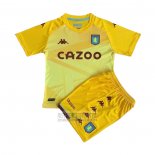 Camiseta De Futbol Aston Villa Portero Nino 2021-2022 Amarillo