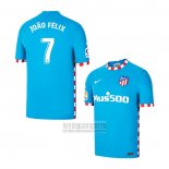 Camiseta De Futbol Atletico Madrid Jugador Joao Felix Tercera 2021-2022