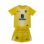 Camiseta De Futbol Atletico Madrid Portero Nino 2025-2026 Amarillo
