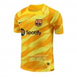 Camiseta De Futbol Barcelona Portero 2023-2024 Amarillo