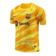 Camiseta De Futbol Barcelona Portero 2023-2024 Amarillo