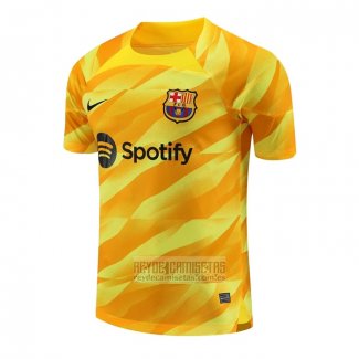 Camiseta De Futbol Barcelona Portero 2023-2024 Amarillo