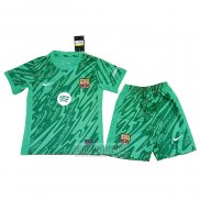 Camiseta De Futbol Barcelona Portero Segunda Nino 2024-2025