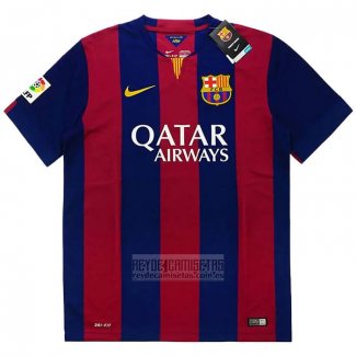 Camiseta De Futbol Barcelona Primera Retro 14-15