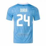 Camiseta De Futbol Belgica Jugador Onana Segunda 2024