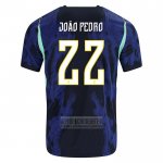 Camiseta De Futbol Brasil Jugador Joao Pedro Segunda 2026