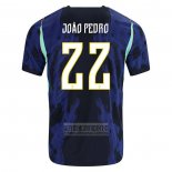 Camiseta De Futbol Brasil Jugador Joao Pedro Segunda 2026