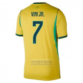 Camiseta De Futbol Brasil Jugador Vinicius Jr Primera 2026