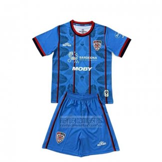 Camiseta De Futbol Cagliari Calcio Tercera Nino 2025-2026