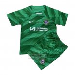 Camiseta De Futbol Chelsea Portero Nino 2023-2024 Verde