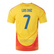 Camiseta De Futbol Colombia Jugador Luis Diaz Primera 2024