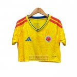 Camiseta De Futbol Colombia Primera Mujer Corta 2026