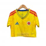 Camiseta De Futbol Colombia Primera Mujer Corta 2026