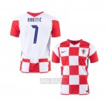 Camiseta De Futbol Croacia Jugador Rakitic Primera 2020-2021