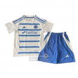 Camiseta De Futbol Cruzeiro Segunda Nino 2025