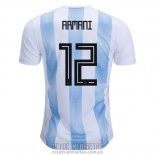 Camiseta De Futbol Argentina Jugador Armani Primera 2018