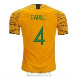 Camiseta De Futbol Australia Jugador Cahill Primera 2018