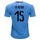 Camiseta De Futbol Uruguay Jugador M.vecino Primera 2018