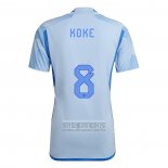 Camiseta De Futbol Espana Jugador Koke Segunda 2022