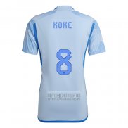 Camiseta De Futbol Espana Jugador Koke Segunda 2022