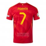 Camiseta De Futbol Espana Jugador Morata Primera 2024