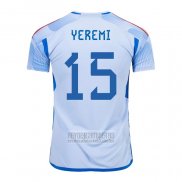 Camiseta De Futbol Espana Jugador Yeremi Segunda 2022
