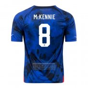 Camiseta De Futbol Estados Unidos Jugador McKennie Segunda 2022