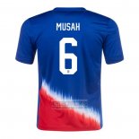 Camiseta De Futbol Estados Unidos Jugador Musah Segunda 2024