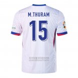 Camiseta De Futbol Francia Jugador M.Thuram Segunda 2024