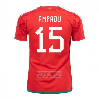 Camiseta De Futbol Gales Jugador Ampadu Primera 2022