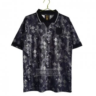 Camiseta De Futbol Inglaterra Retro 1990 Negro