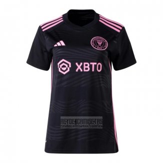 Camiseta De Futbol Inter Miami Segunda Mujer 2023-2024