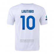 Camiseta De Futbol Inter Milan Jugador Lautaro Segunda 2023-2024