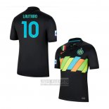 Camiseta De Futbol Inter Milan Jugador Lautaro Tercera 2021-2022