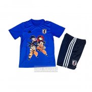 Camiseta De Futbol Japon Dragon Ball Nino 2025-2026 Azul